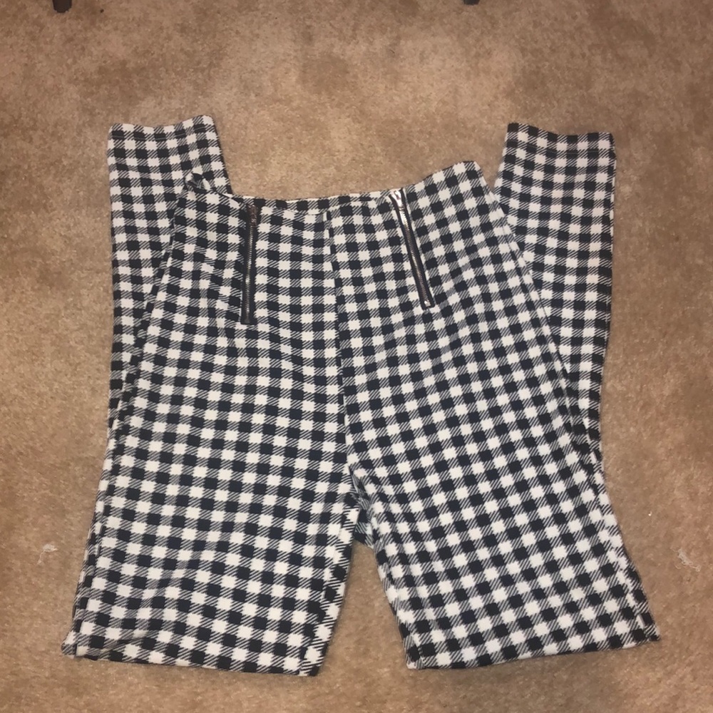 Plaid pants set!!
